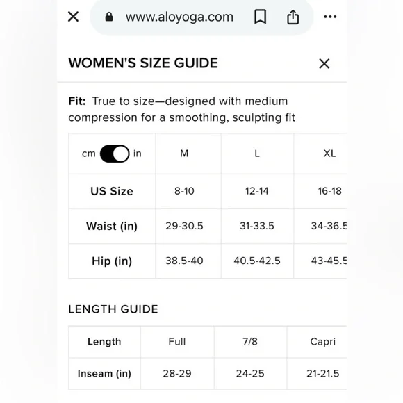 🧘🏽‍♀️EUC ALO Yoga High Waist Airbrush Legging in Canyon - Sz Medium